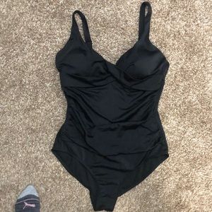 Black One Piece Swimsuit